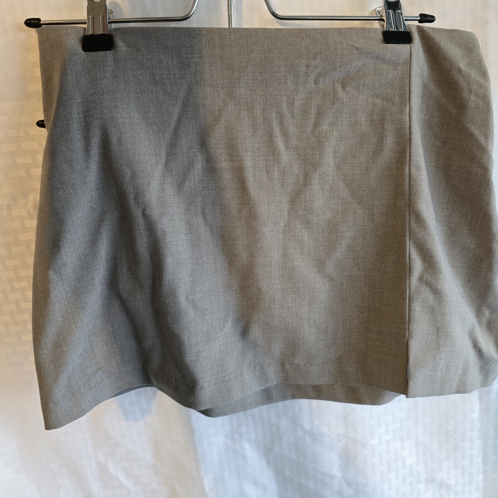 BP Light Gray Mini Skirt